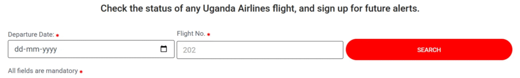 Uganda Airlines CPR Terminal